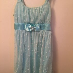 Light blue children’s Easter dress size 10/12